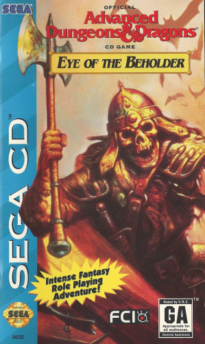 Advanced Dungeons & Dragons: Eye of the Beholder Boxart