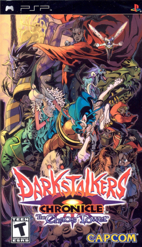 Darkstalkers Chronicle: The Chaos Tower Boxart