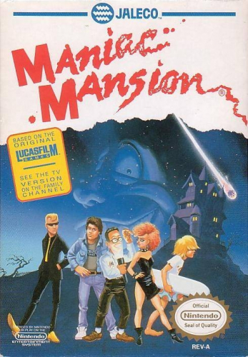 Maniac Mansion Boxart