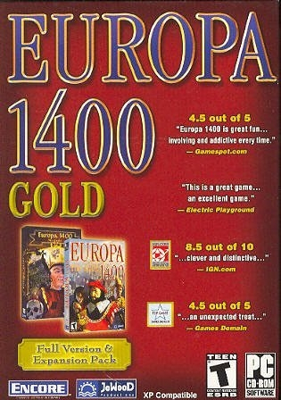 Europa 1400: Gold Boxart