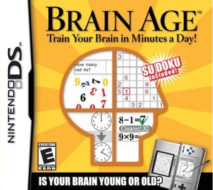 Brain Age: Train Your Brain in Minutes a Day! Boxart