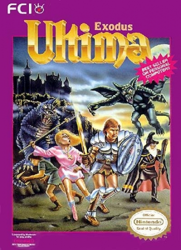 Ultima: Exodus Boxart