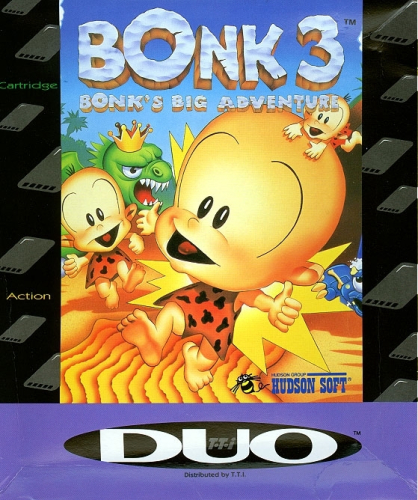 Bonk 3: Bonk's Big Adventure Boxart