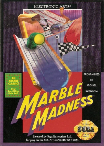 Marble Madness Boxart