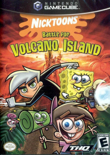 Nicktoons: Battle for Volcano Island Boxart