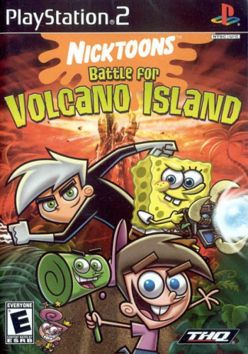 Nicktoons: Battle for Volcano Island Boxart