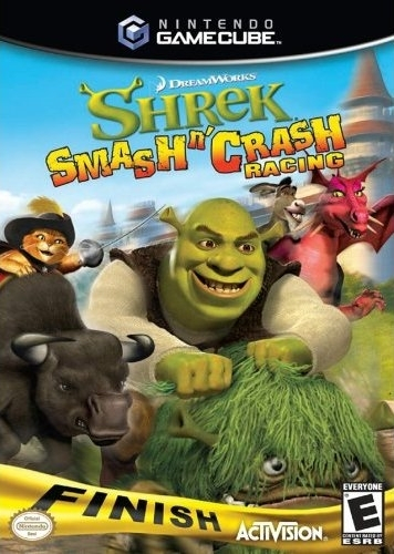 Shrek Smash n' Crash Racing Boxart