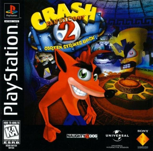Crash Bandicoot 2: Cortex Strikes Back Boxart