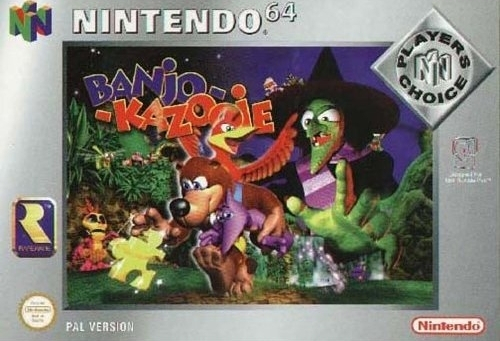 Banjo-Kazooie (Players Choice) Boxart