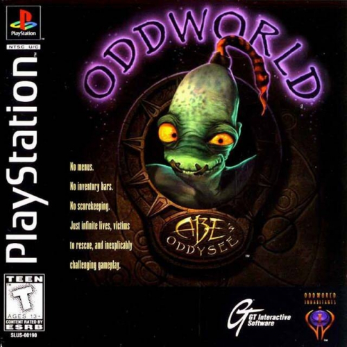 Oddworld: Abe's Oddysee Boxart