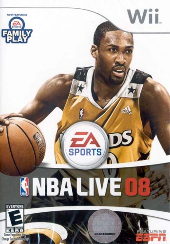 NBA Live 08 Boxart