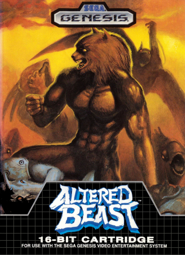 Altered Beast Boxart