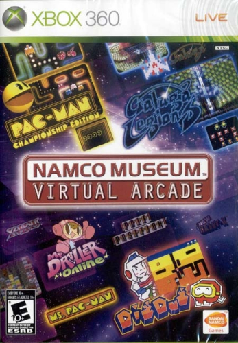 Namco Museum: Virtual Arcade Boxart