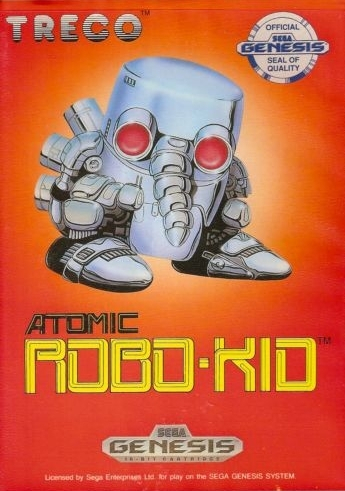 Atomic Robo-kid Boxart