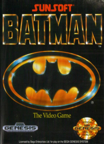 Batman: The Video Game Boxart
