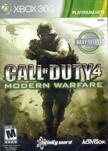 Call of Duty 4: Modern Warfare (Platinum Hits) Boxart