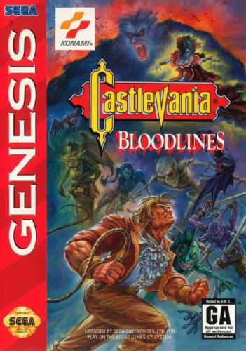 Castlevania: Bloodlines Boxart