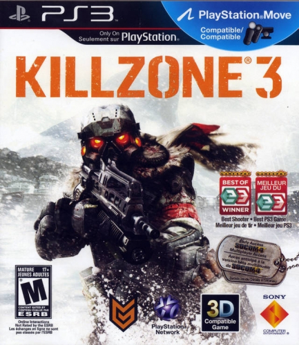 Killzone 3 Boxart