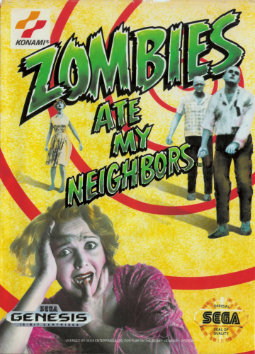 Zombies Ate My Neighbors Boxart