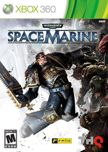 Warhammer 40,000: Space Marine Boxart