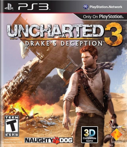 Uncharted 3: Drake's Deception Boxart
