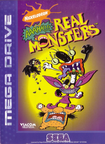 Aaahh!!! Real Monsters Boxart
