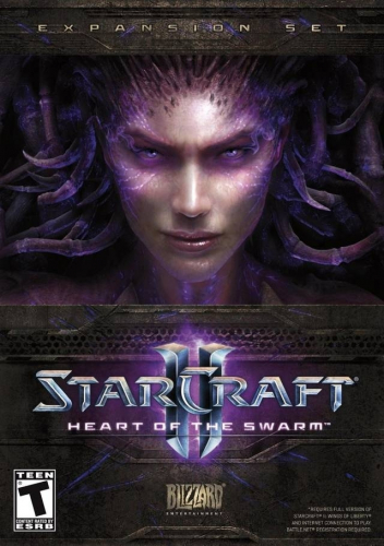 Starcraft II: Heart of the Swarm Boxart