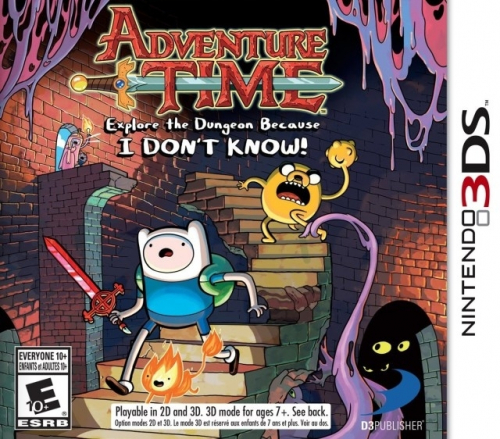 Adventure Time: Explore the Dungeon Because I DON'T KNOW! Boxart