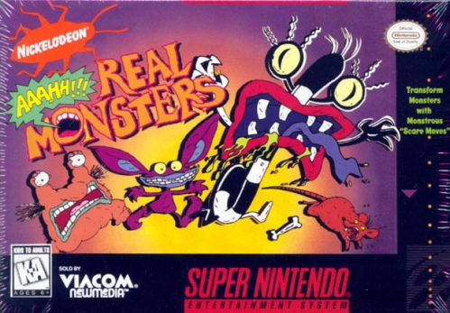 AAAHH!!! Real Monsters Boxart