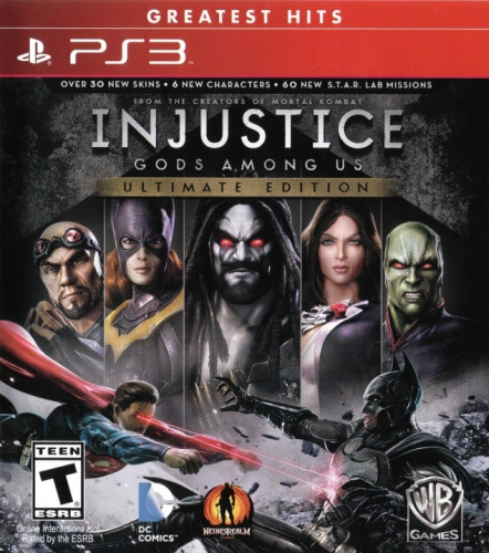 Injustice: Gods Among Us (Ultimate Edition) (Greatest Hits) Boxart