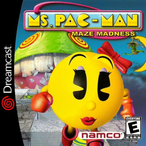 Ms. Pac-Man Maze Madness Boxart