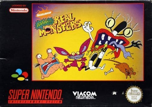 AAAHH!!! Real Monsters Boxart
