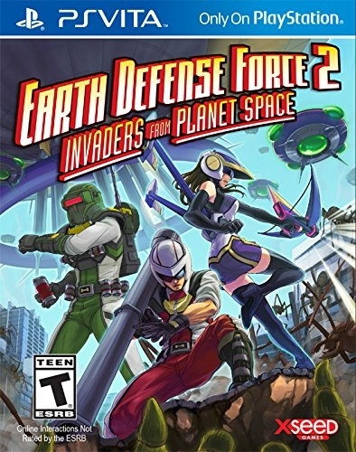 Earth Defense Force 2: Invaders From Planet Space Boxart