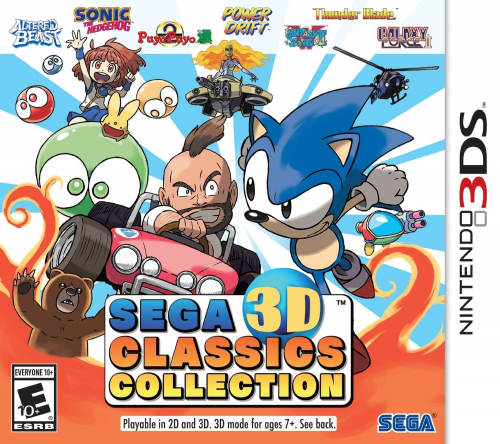 Sega 3D Classics Collection Boxart