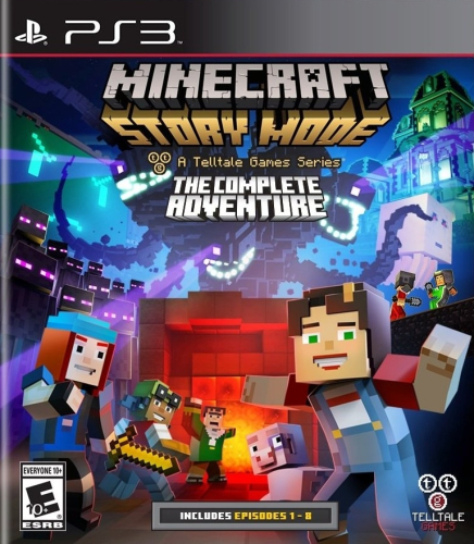 Minecraft: Story Mode - A Telltale Games Series - The Complete Adventure Boxart