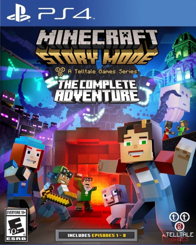 Minecraft: Story Mode - A Telltale Games Series - The Complete Adventure Boxart