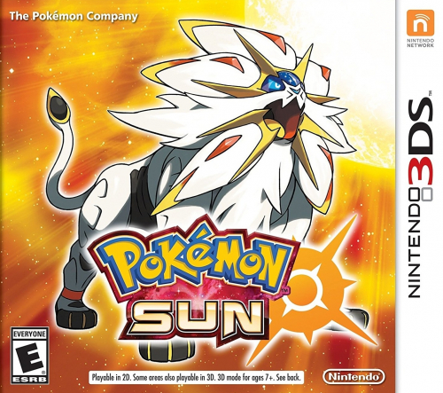 Pokémon Sun Boxart