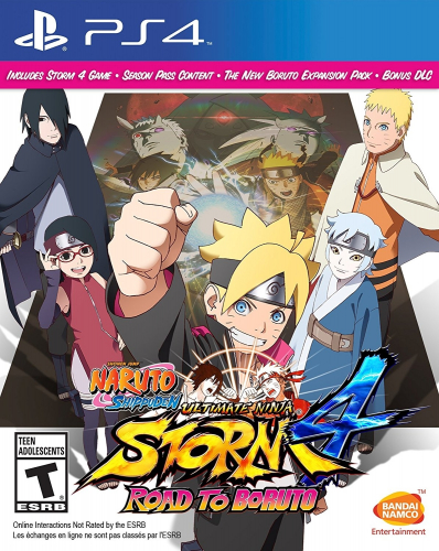 Naruto Shippuden: Ultimate Ninja Storm 4 - Road to Boruto Boxart