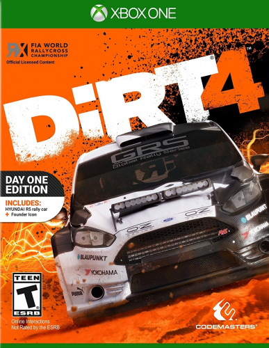 DiRT 4 (Day One Edition) Boxart