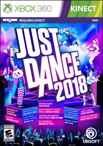 Just Dance 2018 Boxart