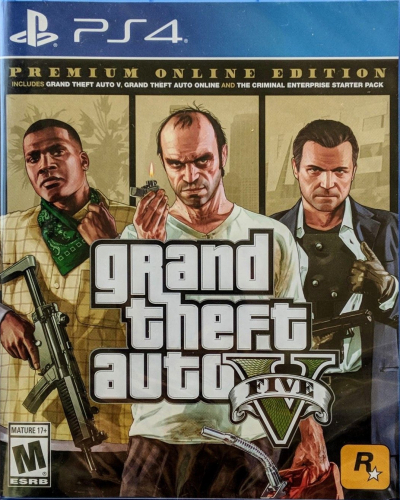 Grand Theft Auto V (Premium Online Edition) Boxart