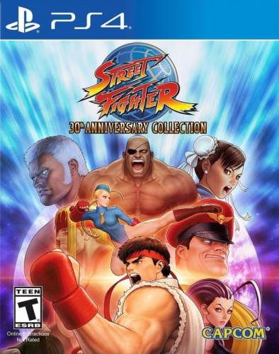 Street Fighter 30th Anniversary Collection Boxart