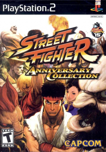 Street Fighter Anniversary Collection Boxart
