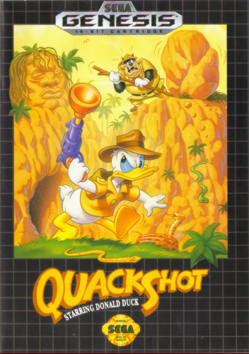Quackshot Starring Donald Duck Boxart