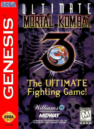 Ultimate Mortal Kombat 3 Boxart