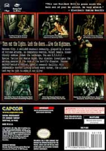 Resident Evil Back Boxart