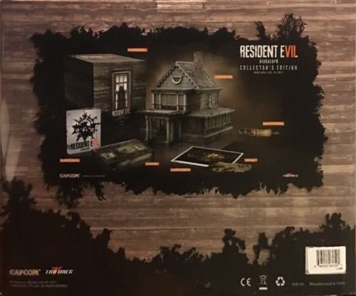 Resident Evil 7: biohazard (Collector's Edition) Back Boxart