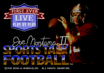 Joe Montana II: Sports Talk Football