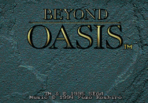 Beyond Oasis