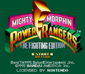 Mighty Morphin Power Rangers: The Fighting Edition